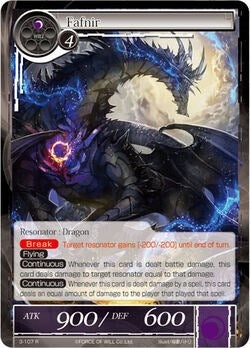 Fafnir (3) [OG3] - Force of Will Single