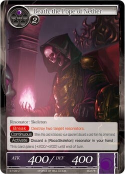 Death the Pope of Nether (3) [OG3] - Force of Will Single