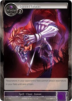 Tunnel Vision (3) [OG3] - Force of Will Single