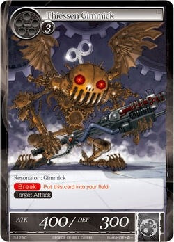 Thiessen Gimmick (3) [OG3] - Force of Will Single