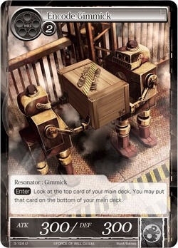 Encode Gimmick (3) [OG3] - Force of Will Single
