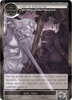 Time of Ragnarok (3) [OG3] - Force of Will Single