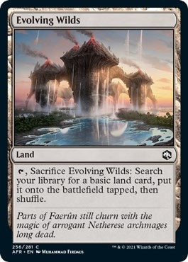 Evolving Wilds (256) [AFR] - MTG Single