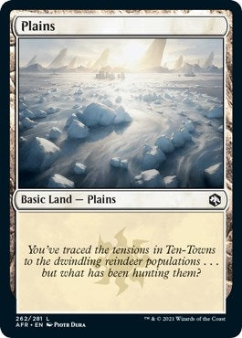 Plains (262) (262) [AFR] - MTG Single