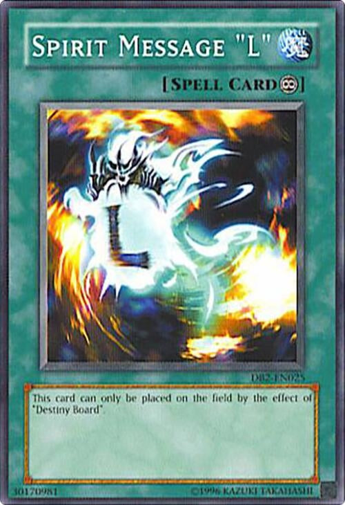 Spirit Message ’L’ (2025) - YuGiOh Single