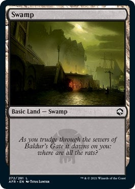 Swamp (272) (272) [AFR] - MTG Single