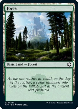 Forest (278) (278) [AFR] - MTG Single