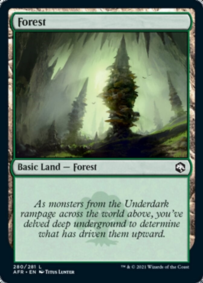 Forest (280) (280) [AFR] - MTG Single