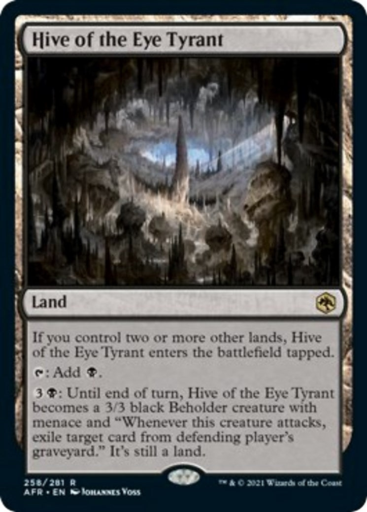 Hive of the Eye Tyrant (258) [AFR] - MTG Single