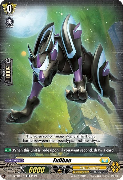 Fullbau (2106) [D-BT02] - Cardfight Vanguard Single