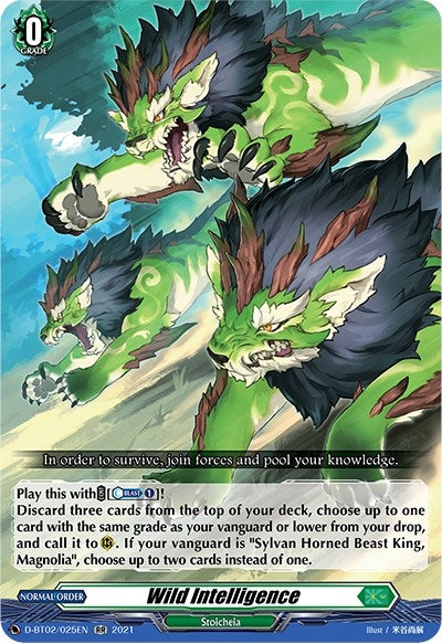 Wild Intelligence (2025) [D-BT02] - Cardfight Vanguard Single