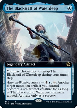 The Blackstaff of Waterdeep (Extended Art) (365) [AFR] - MTG Single