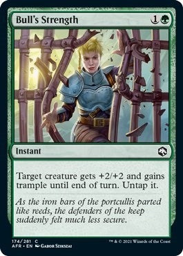 Bull’s Strength (174) [AFR] - MTG Single