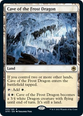 Cave of the Frost Dragon (253) [AFR] - MTG Single