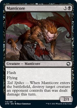 Manticore (113) [AFR] - MTG Single