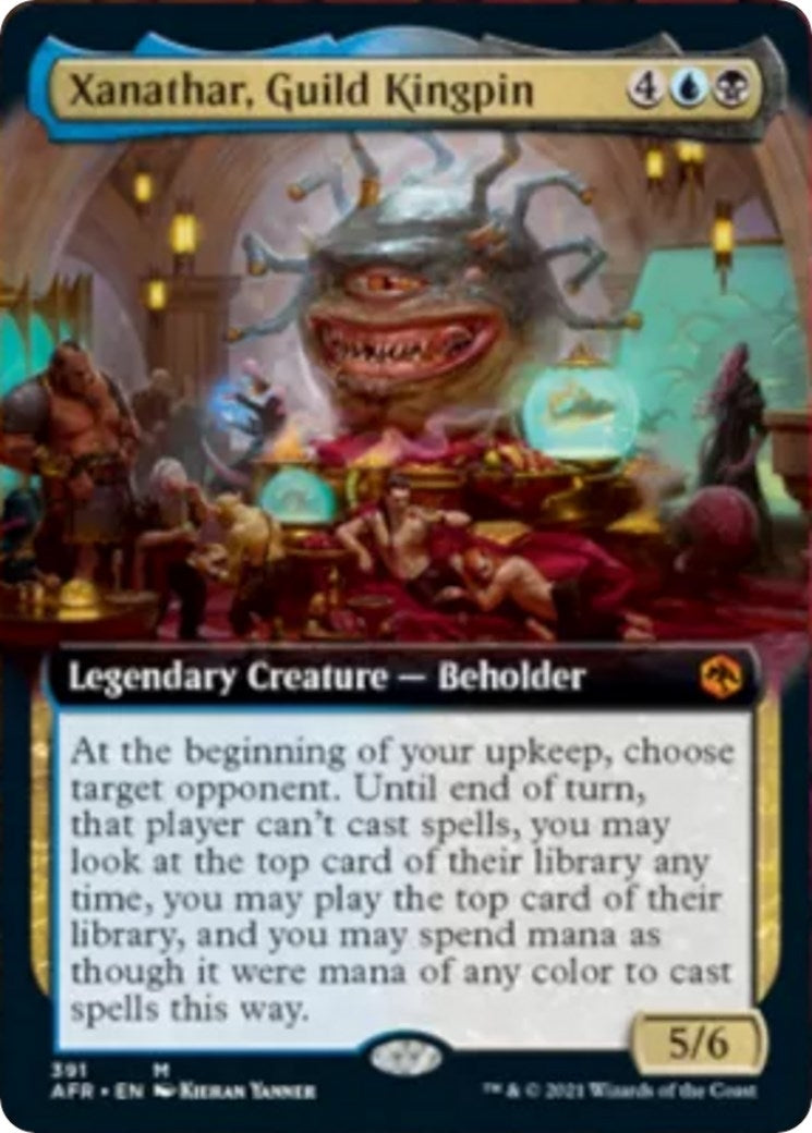 Xanathar Guild Kingpin (Extended Art) (391) [AFR] - MTG Single