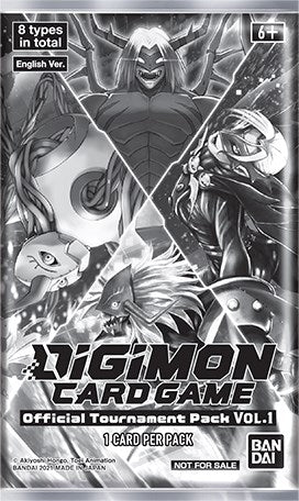 Official Tournament Pack Vol.1 [D-PR] - Digimon Card Game Sealed
