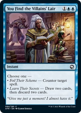 You Find the Villains’ Lair (84) [AFR] - MTG Single