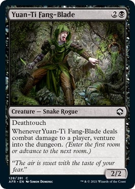 Yuan-Ti Fang-Blade (128) [AFR] - MTG Single