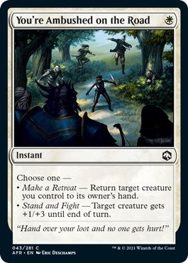 You’re Ambushed on the Road (43) [AFR] - MTG Single