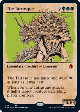 The Tarrasque (Showcase) (333) [AFR] - MTG Single