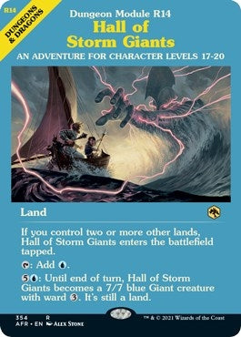 Hall of Storm Giants (Dungeon Module) (354) [AFR] - MTG Single