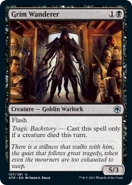 Grim Wanderer (107) [AFR] - MTG Single