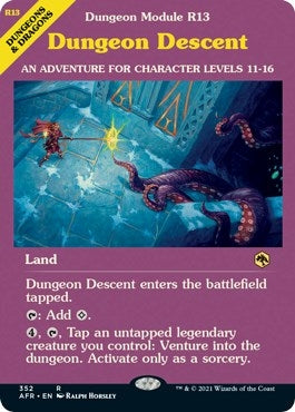 Dungeon Descent (Dungeon Module) (352) [AFR] - MTG Single