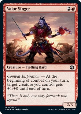 Valor Singer (165) [AFR] - MTG Single