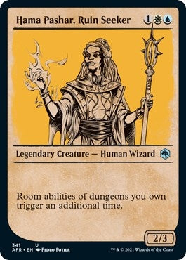Hama Pashar Ruin Seeker (Showcase) (341) [AFR] - MTG Single