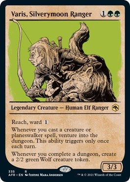 Varis Silverymoon Ranger (Showcase) (335) [AFR] - MTG Single