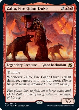Zalto Fire Giant Duke (171) [AFR] - MTG Single