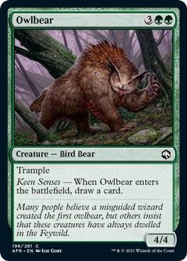 Owlbear (198) [AFR] - MTG Single