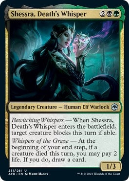 Shessra Death’s Whisper (231) [AFR] - MTG Single