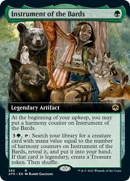 Instrument of the Bards (Extended Art) (385) [AFR] - MTG Single