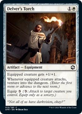 Delver’s Torch (10) [AFR] - MTG Single