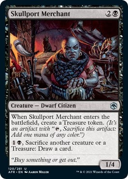 Skullport Merchant (120) [AFR] - MTG Single