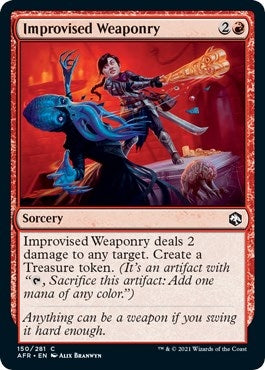 Improvised Weaponry (150) [AFR] - MTG Single