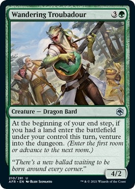Wandering Troubadour (210) [AFR] - MTG Single