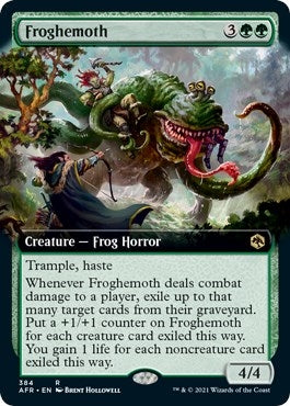 Froghemoth (Extended Art) (384) [AFR] - MTG Single