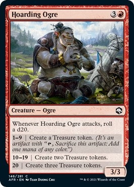 Hoarding Ogre (146) [AFR] - MTG Single