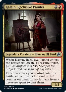 Kalain Reclusive Painter (225) [AFR] - MTG Single