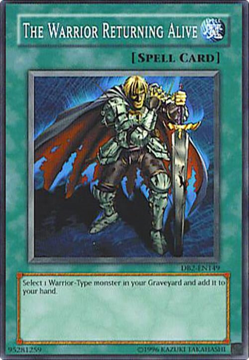 The Warrior Returning Alive (2149) - YuGiOh Single