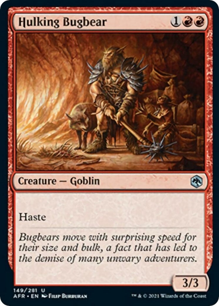 Hulking Bugbear (149) [AFR] - MTG Single