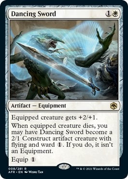 Dancing Sword (8) [AFR] - MTG Single