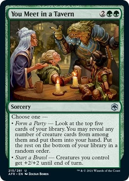 You Meet in a Tavern (215) [AFR] - MTG Single