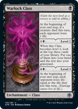 Warlock Class (125) [AFR] - MTG Single