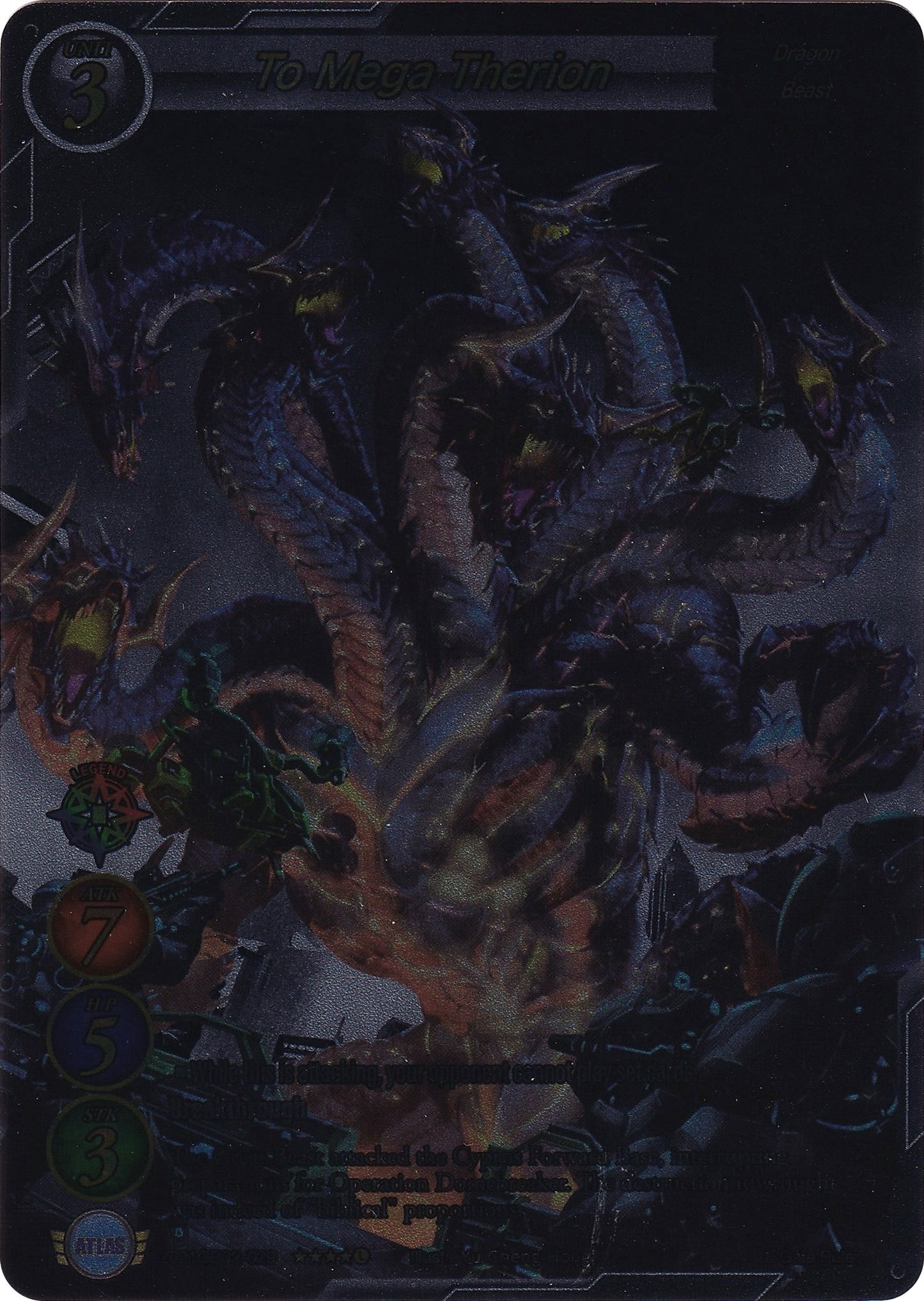 To Mega Therion (Uber Rare) (2021) [GB02] - Gate Ruler Single