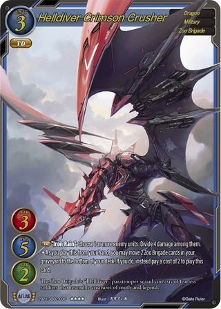 Helldiver Crimson Crusher (2021) [GB02] - Gate Ruler Single