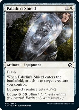 Paladin’s Shield (30) [AFR] - MTG Single